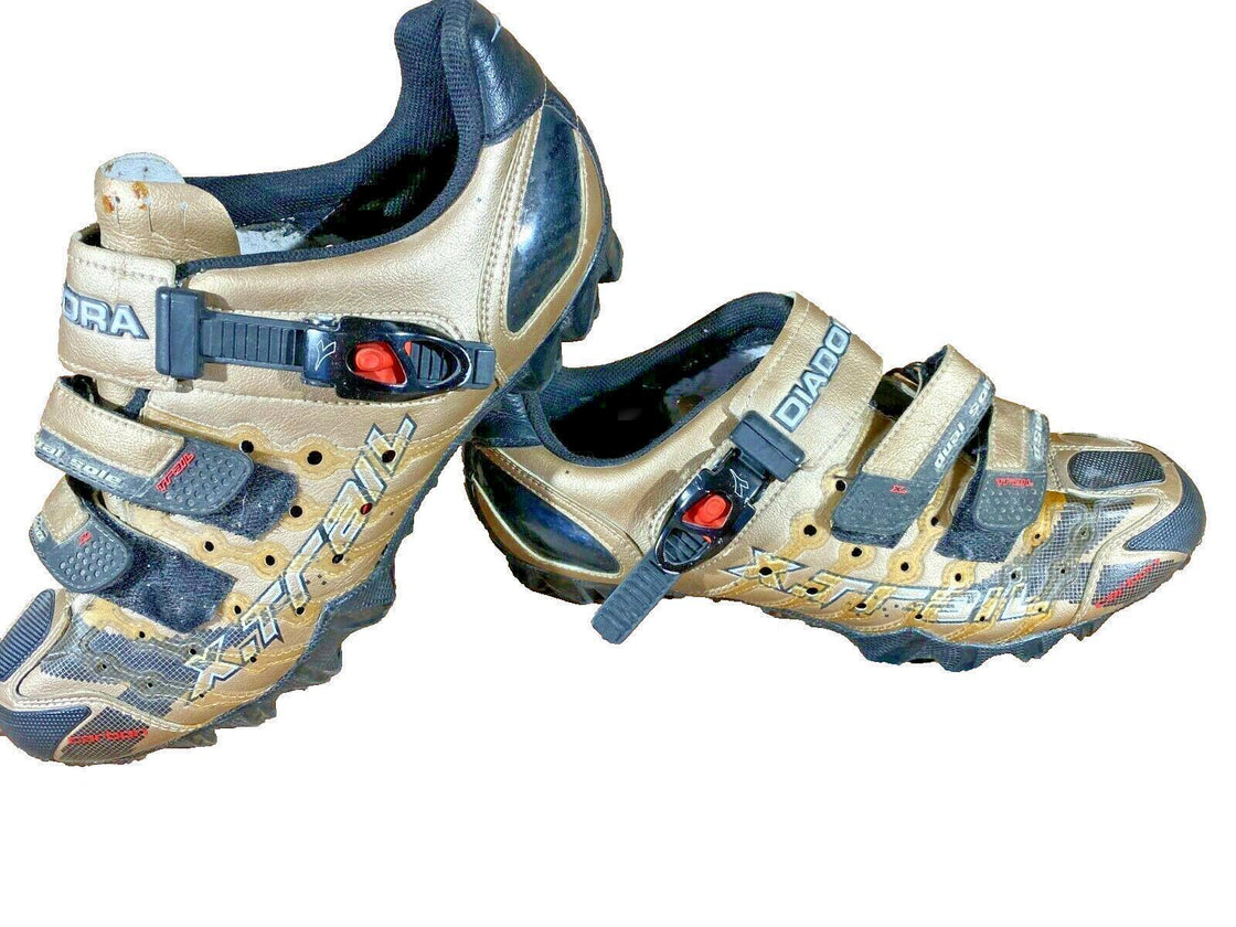 DIADORA X-Trail Carbon Cycling MTB Shoes Mountain Biking Boots Size EU43 US9.5