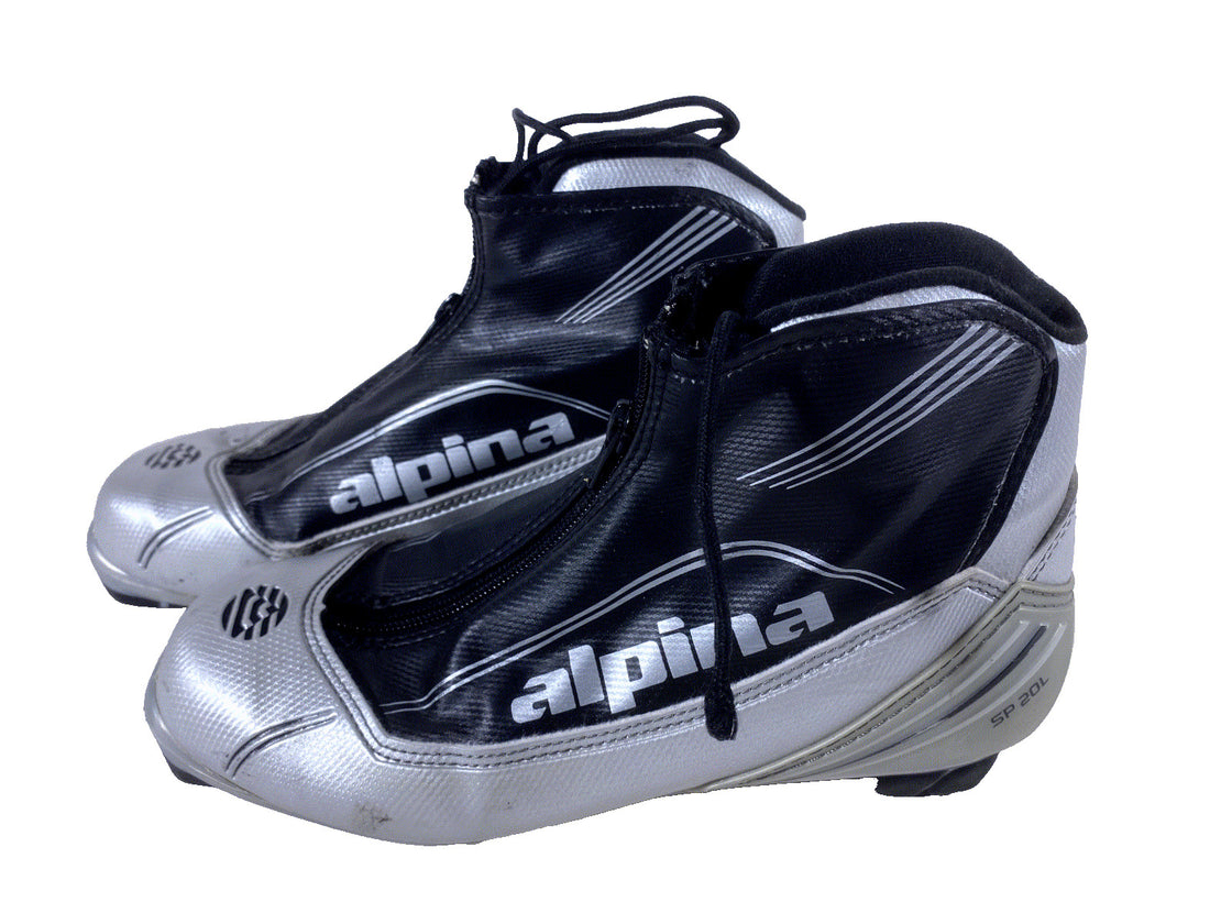 Alpina SP20L Cross Country Ski Boots Classic Size EU40 US7.5 NNN Rottefella 450