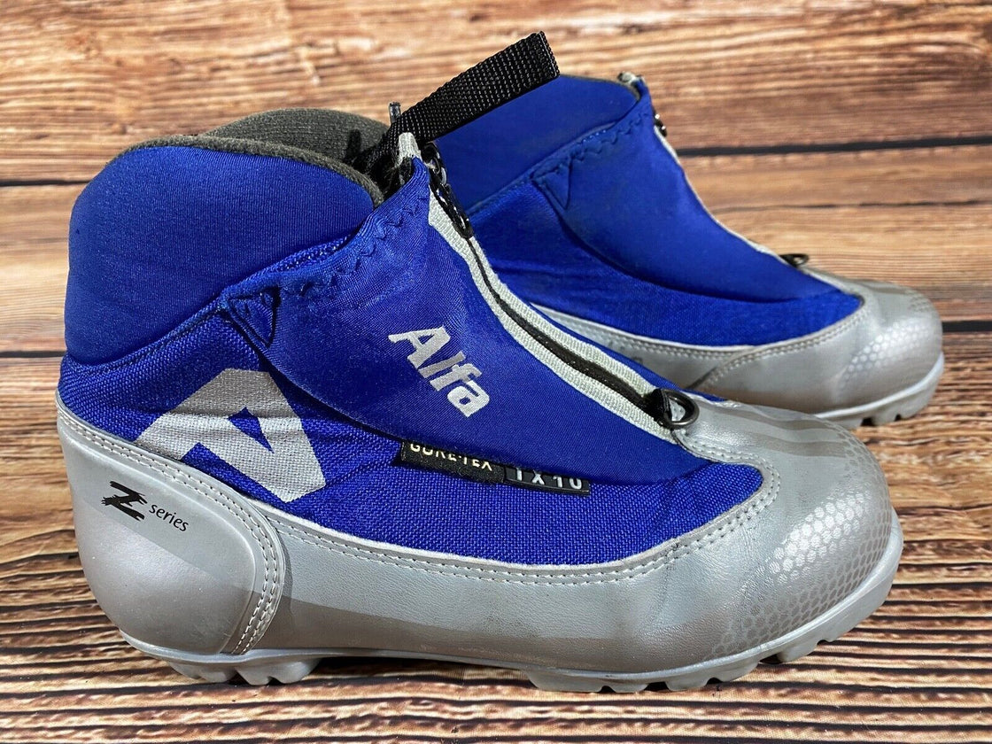 Alfa TX10 Gore-tex Nordic Cross Country Ski Boots Size EU37 US6 for NNN