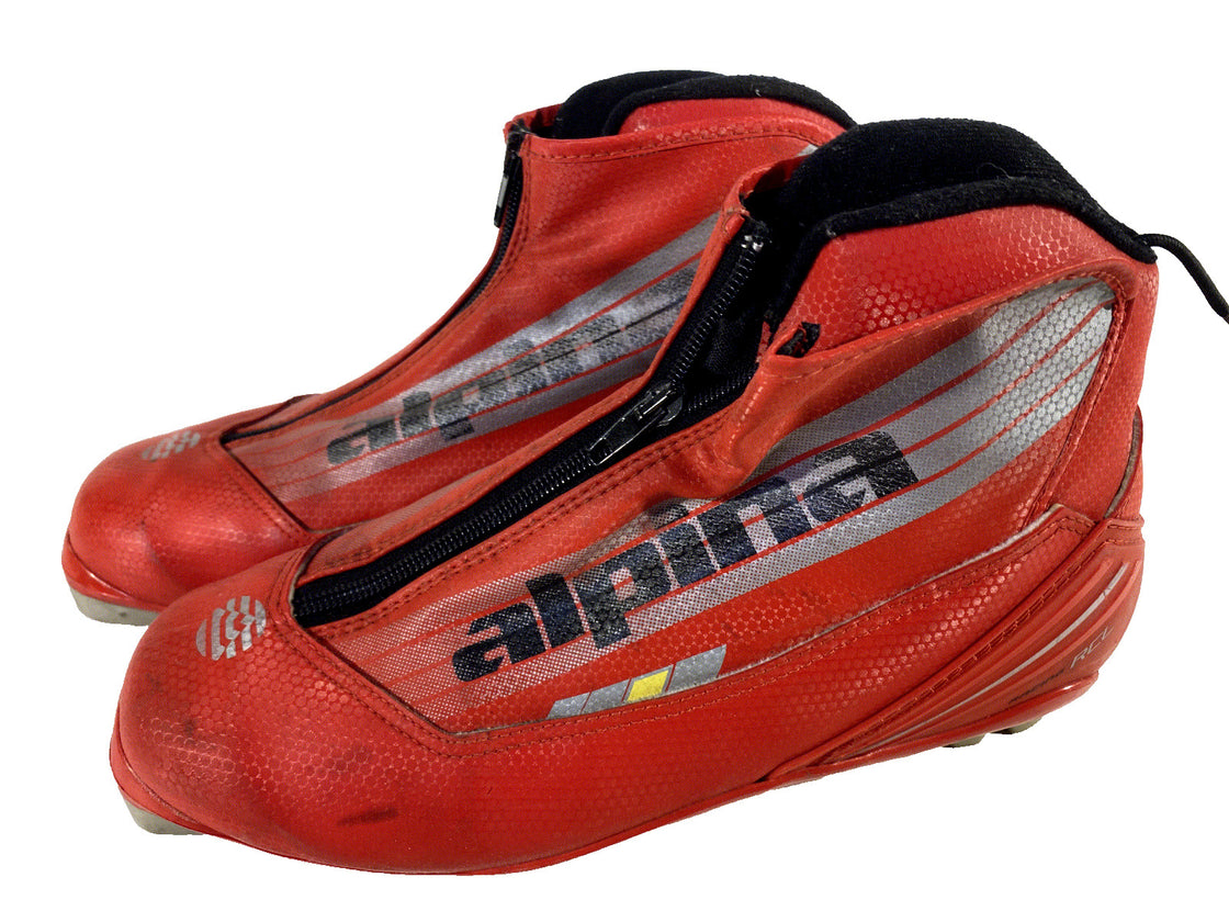 Alpina RCL Racing Cross Country Ski Boots Classic Size EU43 US9.5 NNN 296