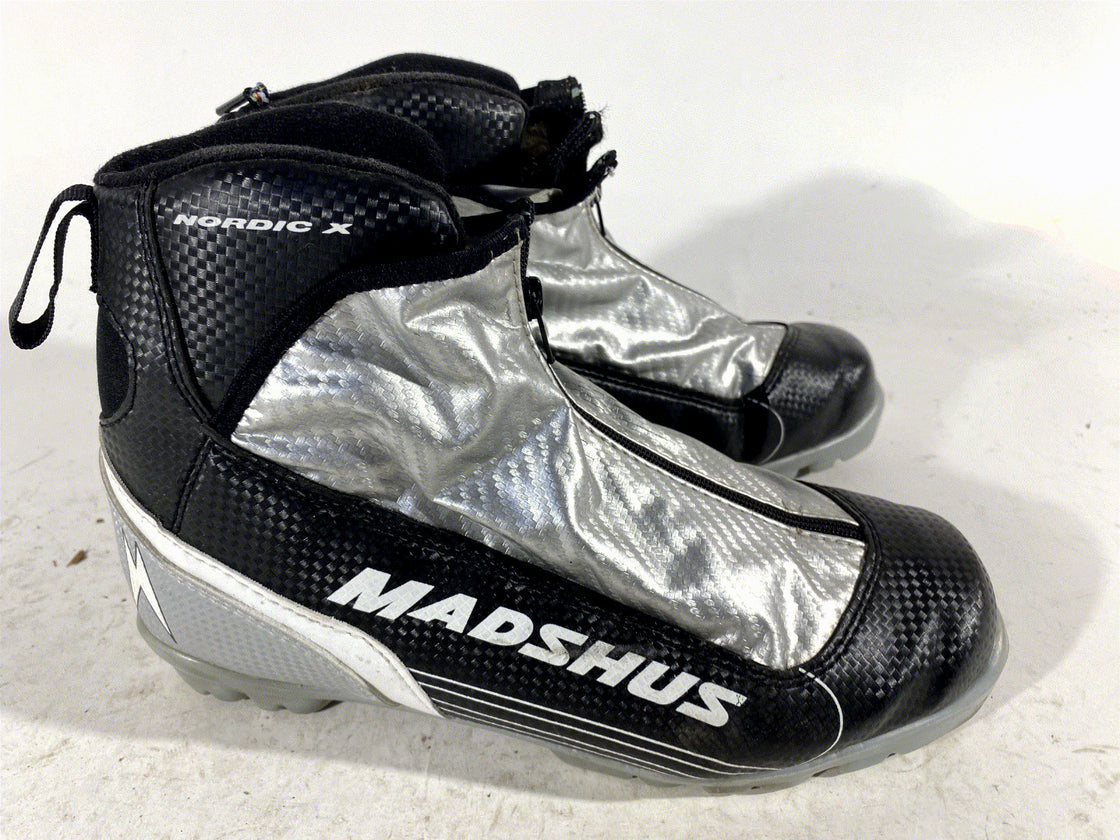 Madshus X Nordic Cross Country Classic Ski Boots Size EU41 US8 for NNN 203