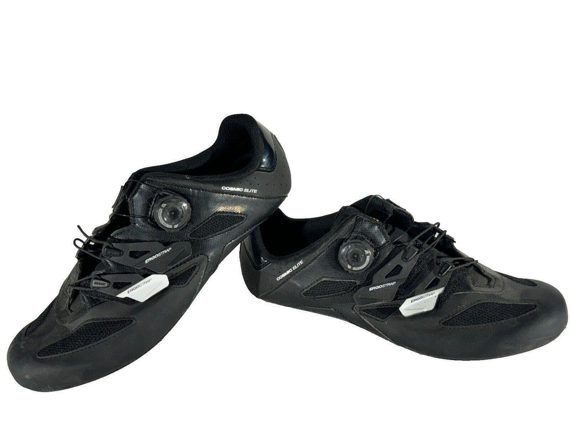 MAVIC Cosmic Road Cycling Shoes Boots 3 Bolts EU44 2/3 US10.5 Mondo 285 cs487