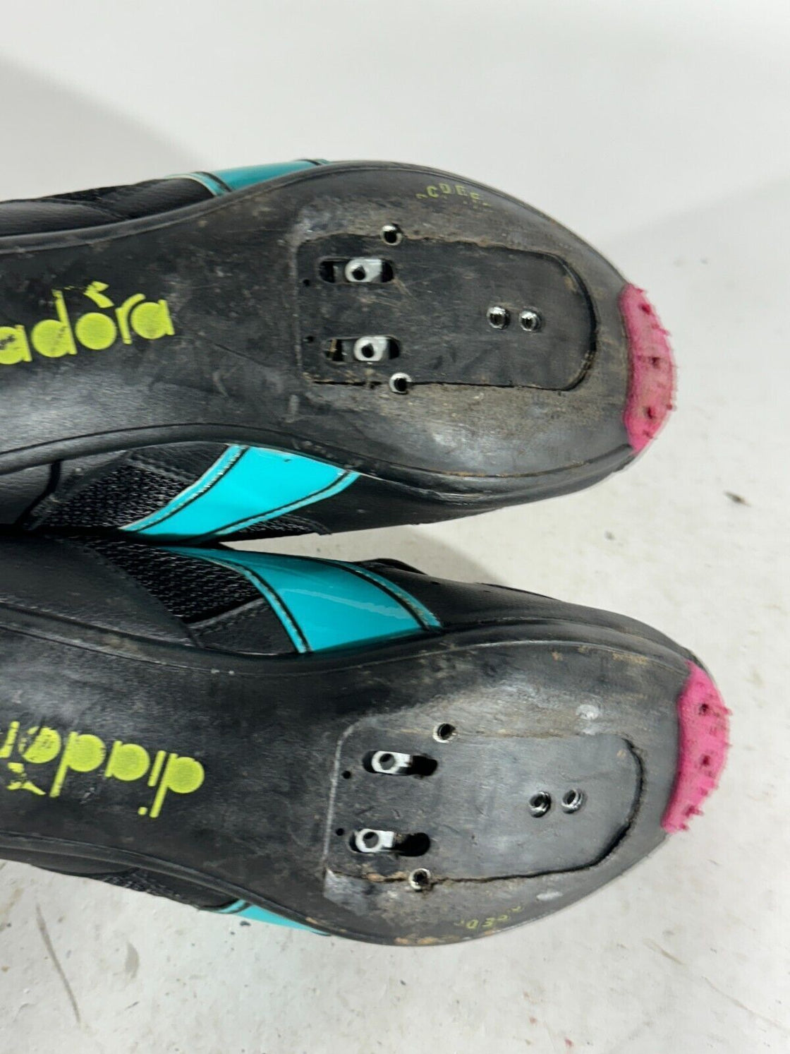 DIADORA Vintage Cycling Road Shoes EU42 US8 UK7 Mondo 260 cs523