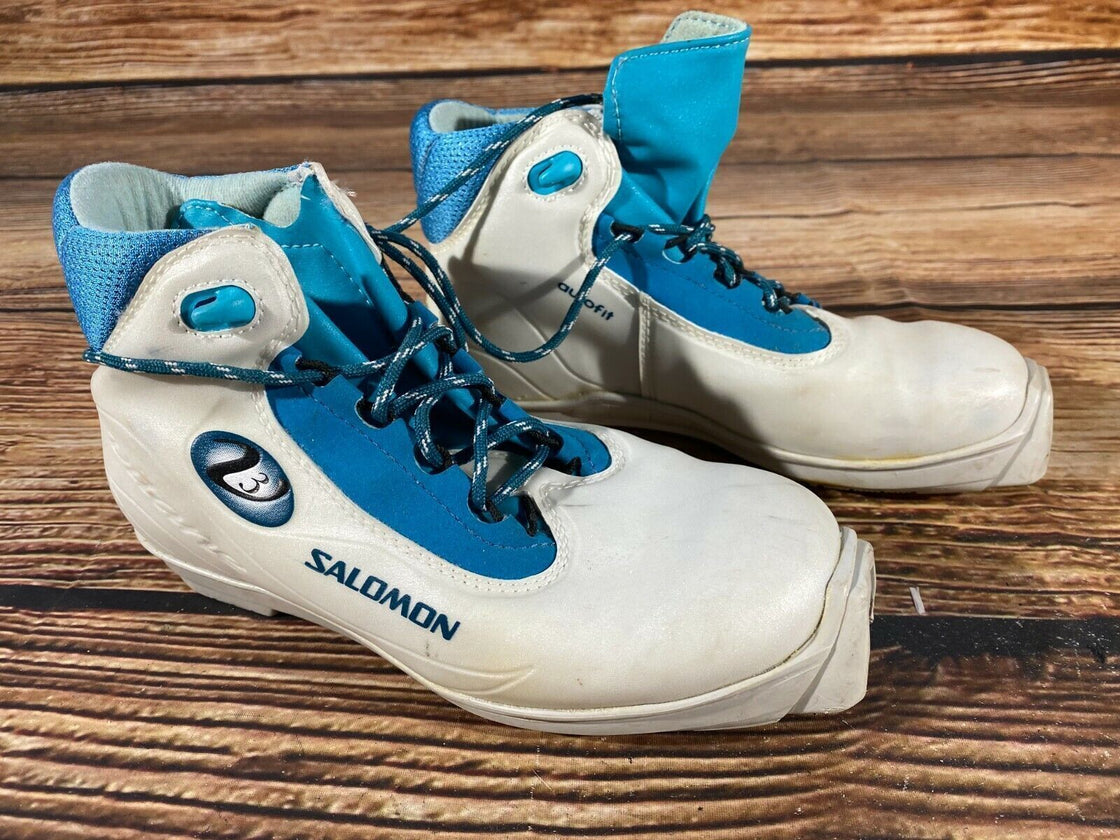 SALOMON Vitane 3 Nordic Cross Country Ski Boots Size EU36 US4.5 SNS profil
