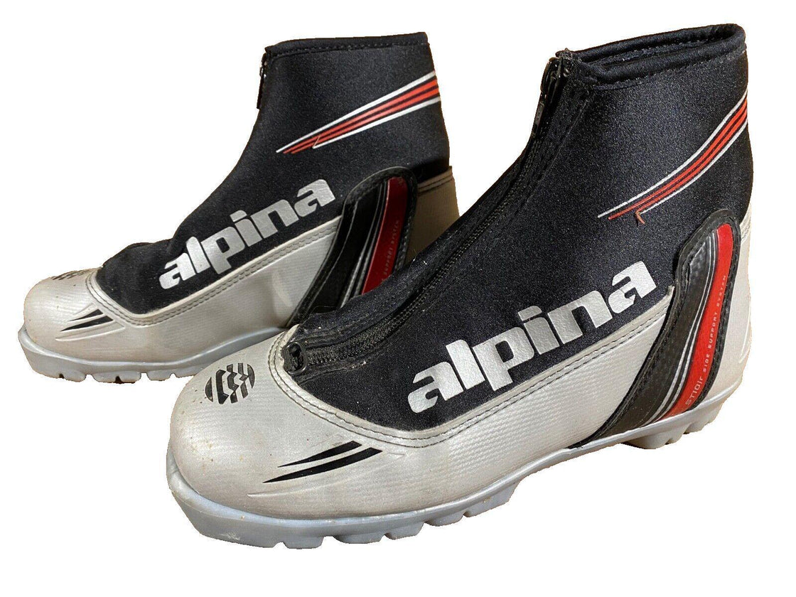 Alpina ST10 Nordic Cross Country Ski Boots Size EU38 US6 for NNN 633