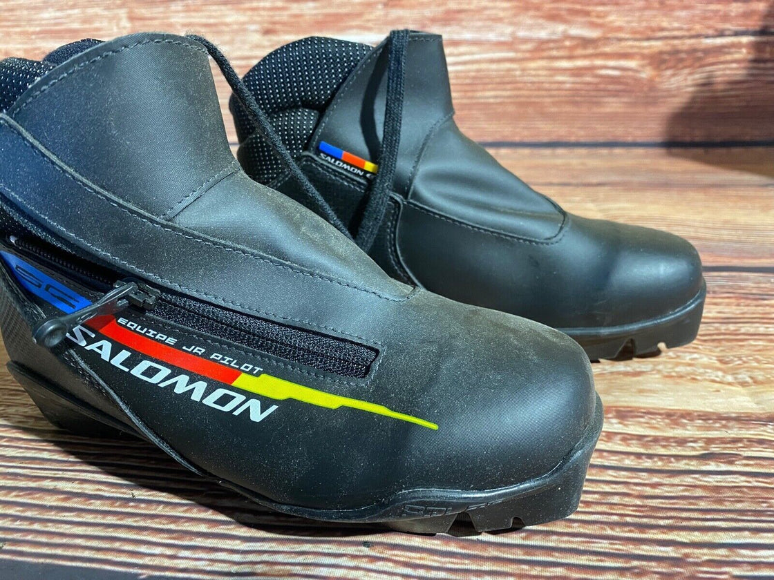 SALOMON Nordic Country Ski Boots Size EU36 US4 SNS Pilot S63