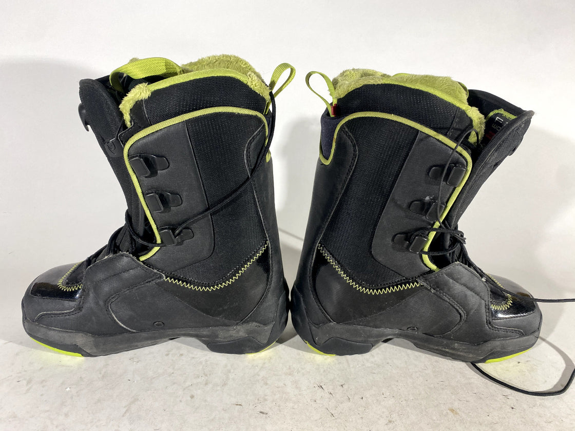 SALOMON Fusion Snowboard Boots Ladies Size EU37 1/3 US6 UK4.5 Mondo 235 mm