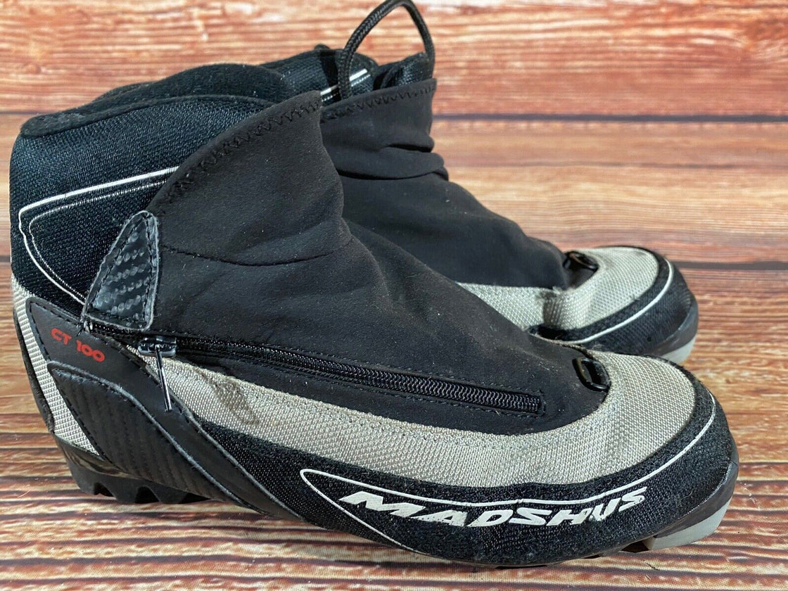 Madshus CT100 Nordic Cross Country Ski Boots Size EU38 US5.5 NNN Rottefella