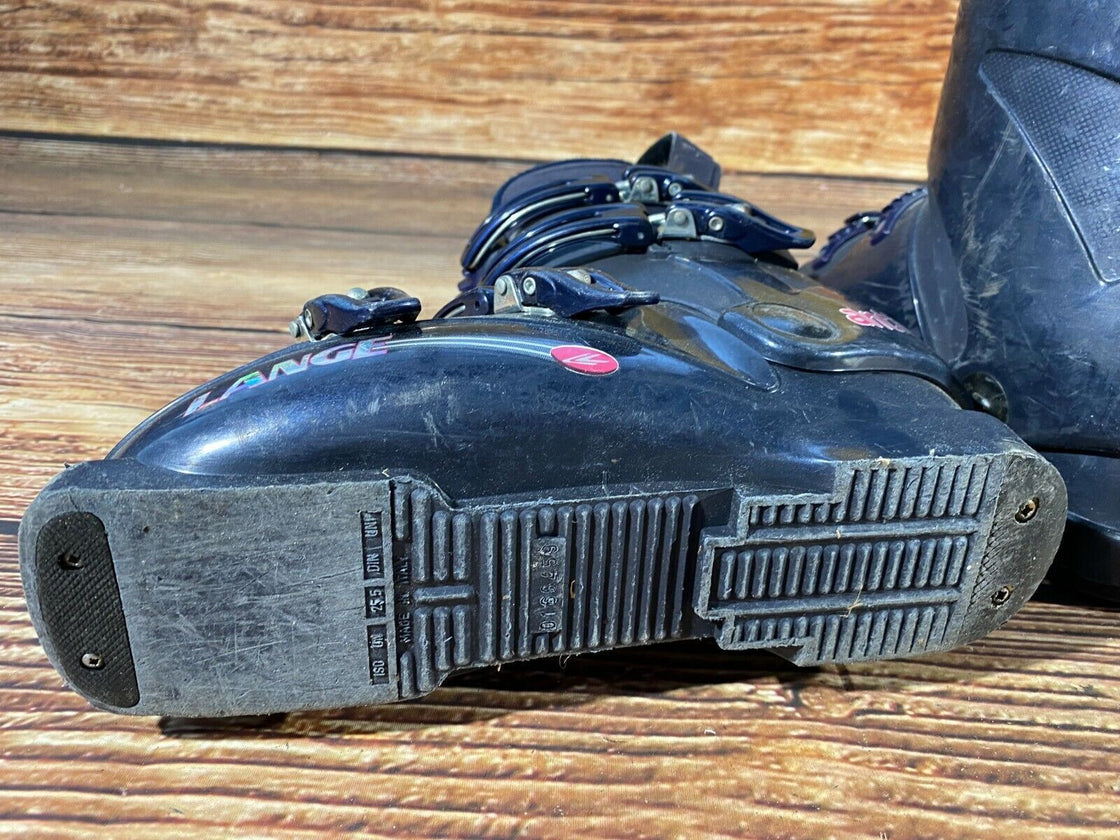 LANGE Alpine Ski Boots Downhill Size Mondo 250 - 255 mm, Outer Sole 293 mm DH77