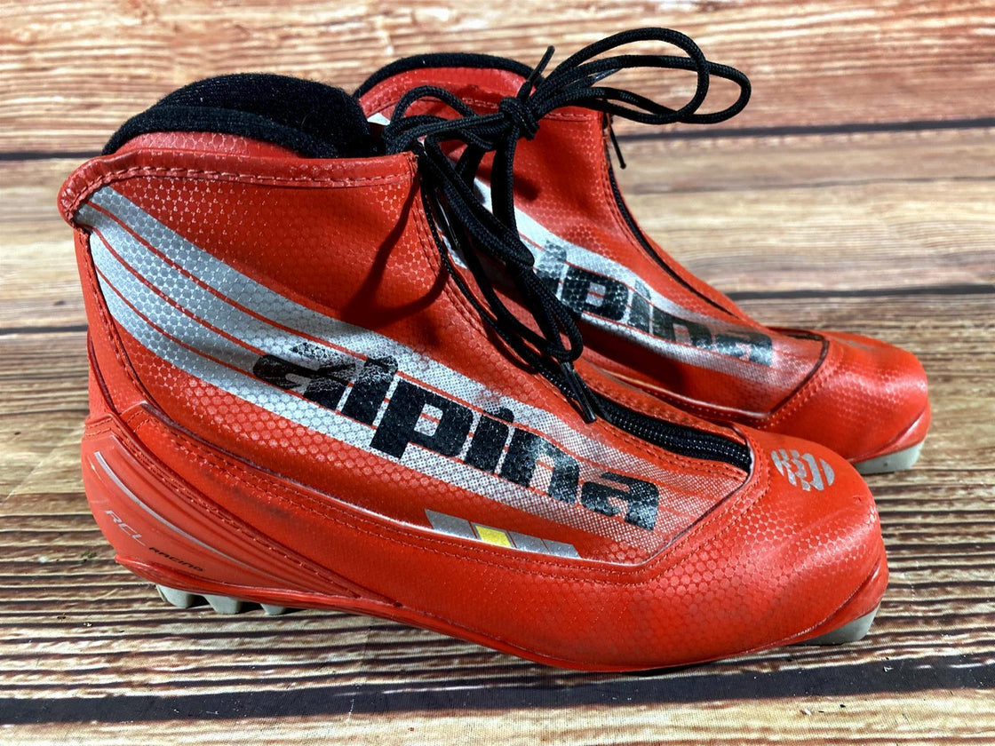 Alpina RCL Racing Nordic Cross Country Ski Boots Size EU38 US6 for NNN