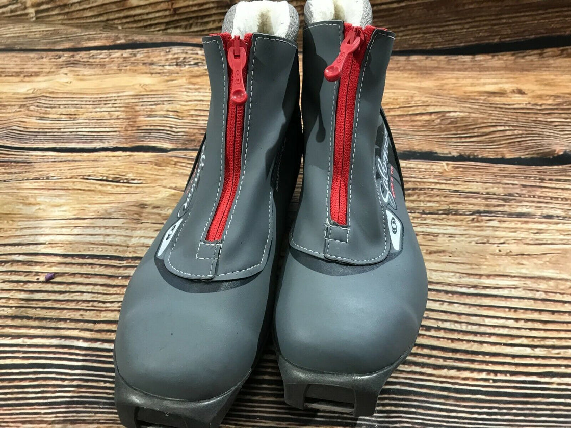 SALOMON Siam 5 TR Cross Country Ski Boots Size EU37 1/3 US6 SNS Profil