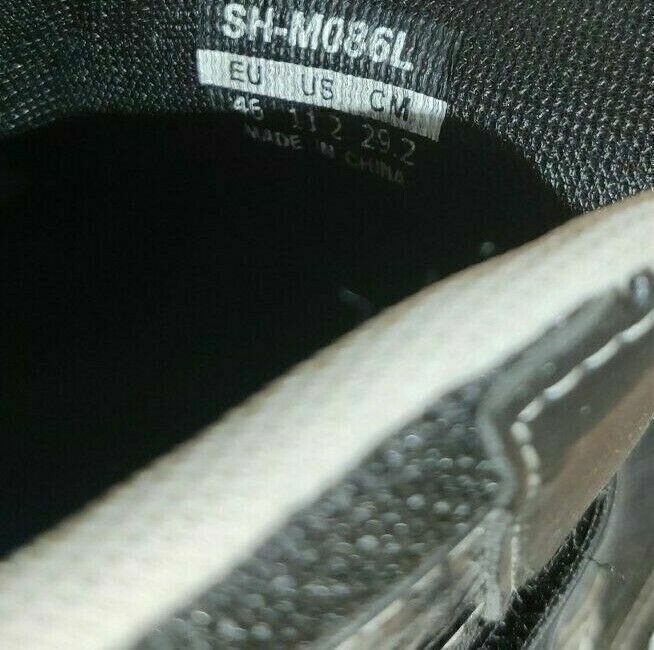SHIMANO M086 Cycling MTB Shoes Mountain Bike Shoes Size EU46 MTB Shoes