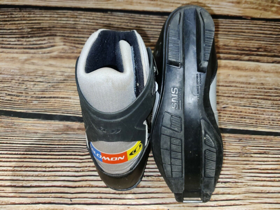 SALOMON Pro Team Skate Combi Cross Country Ski Boots Size EU38 US5.5 SNS Profil