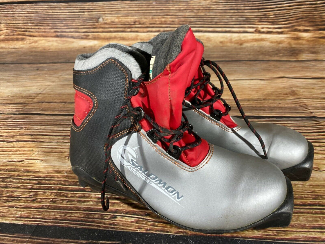 SALOMON Nordic Cross Country Ski Boots Size EU36 2/3 US4.5 SNS profil