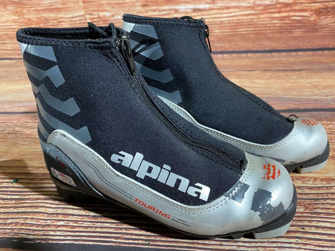 Alpina T110jr Kids Nordic Cross Country Ski Boots Size EU36 US4.5 NNN A-1300