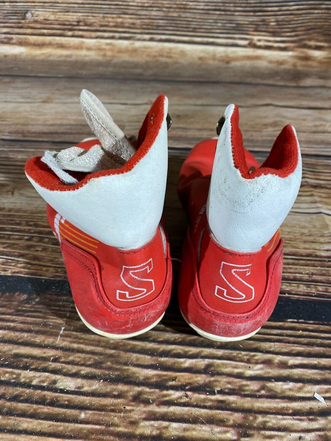 SALOMON SR101 Nordic Cross Country Ski Boots EU35 US3.5 Old SNS profile 1214