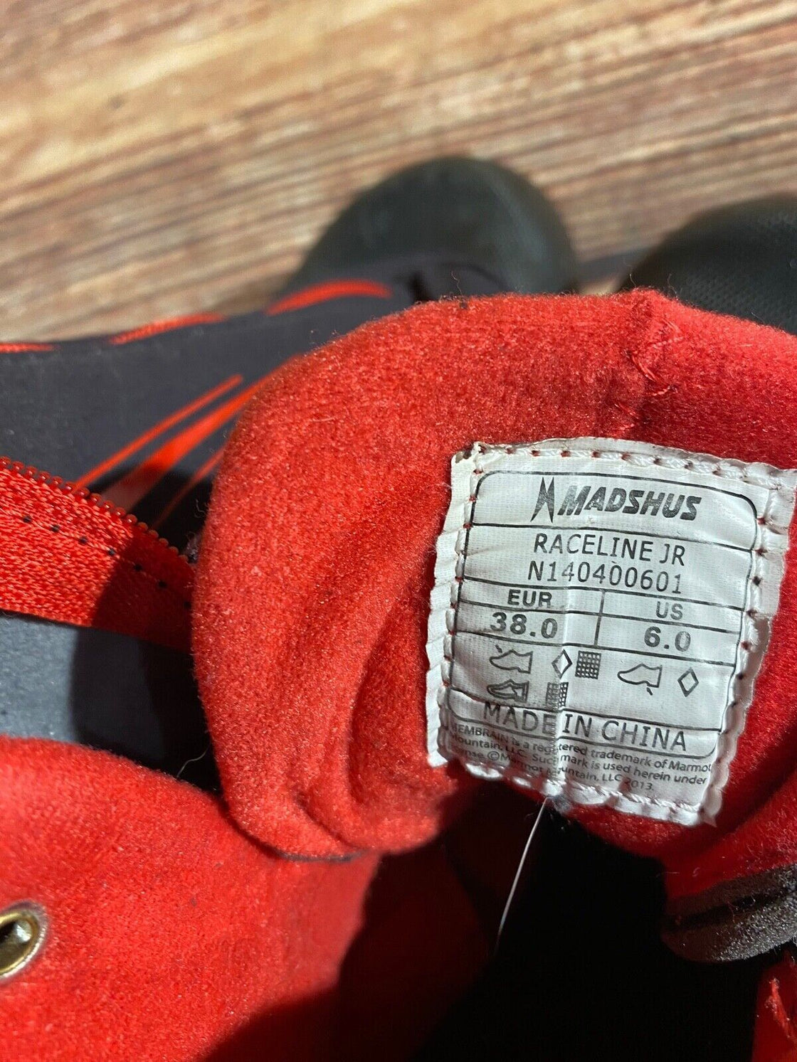Madshus Raceline Nordic Cross Country Ski Boots EU38 US6 NNN