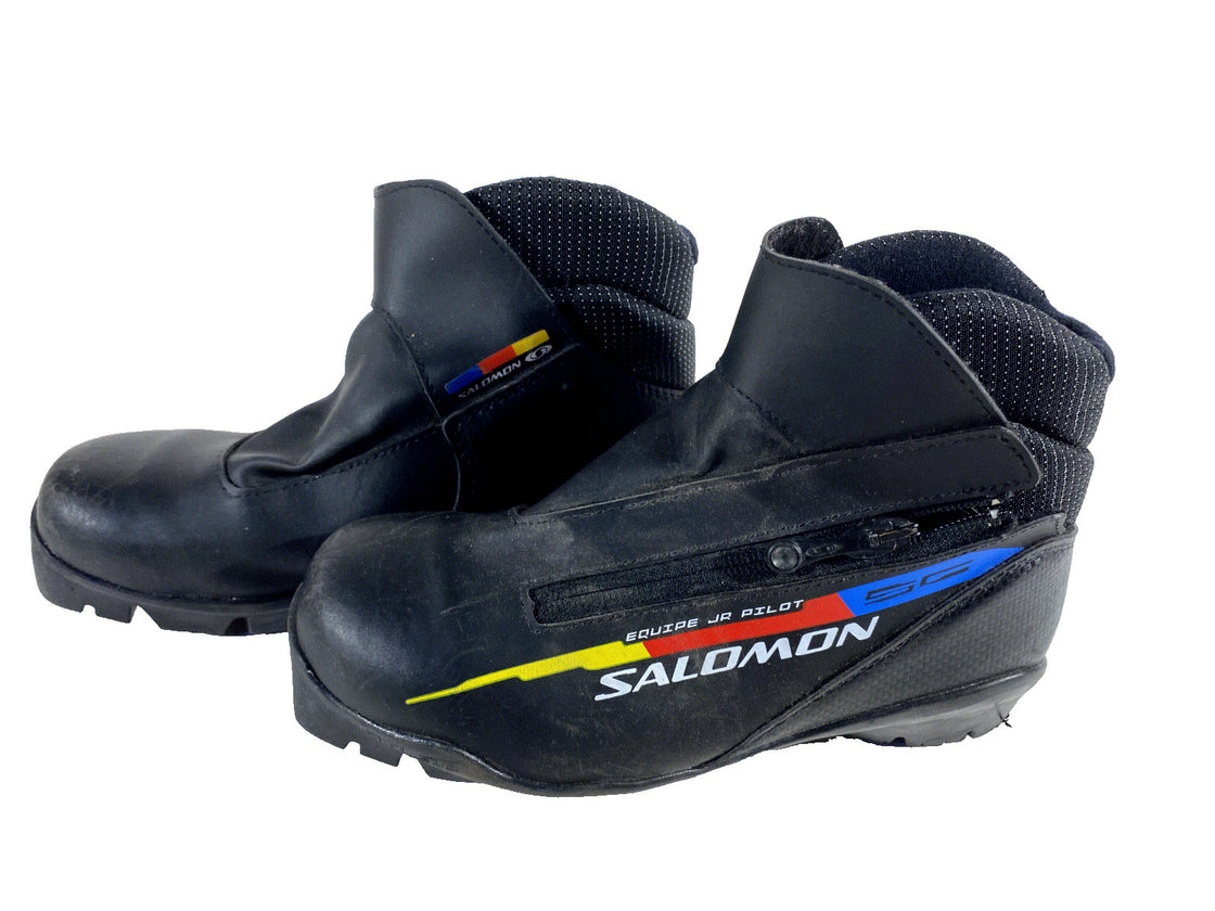 Salomon Equipe Jr Nord Cross Country Ski Boots Size EU35.5 US3.5 SNS Profil 243