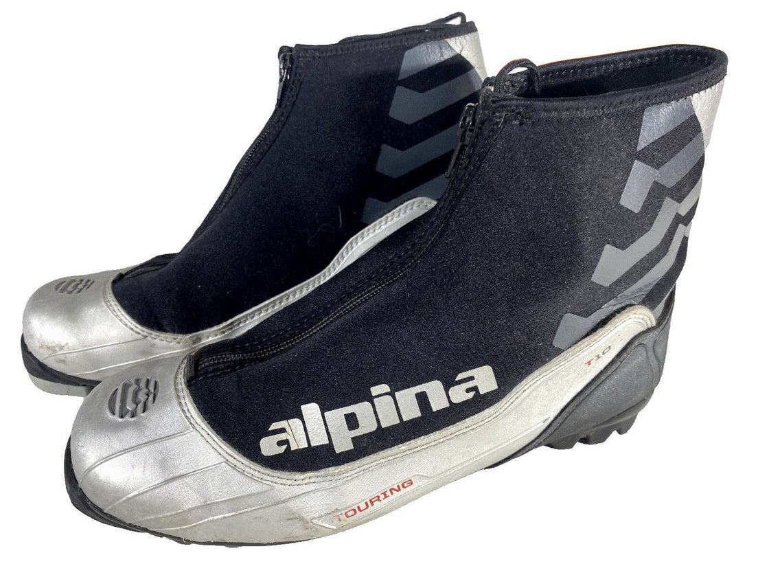 Alpina T10 Nordic Cross Country Ski Boots Size EU42 US9 for NNN