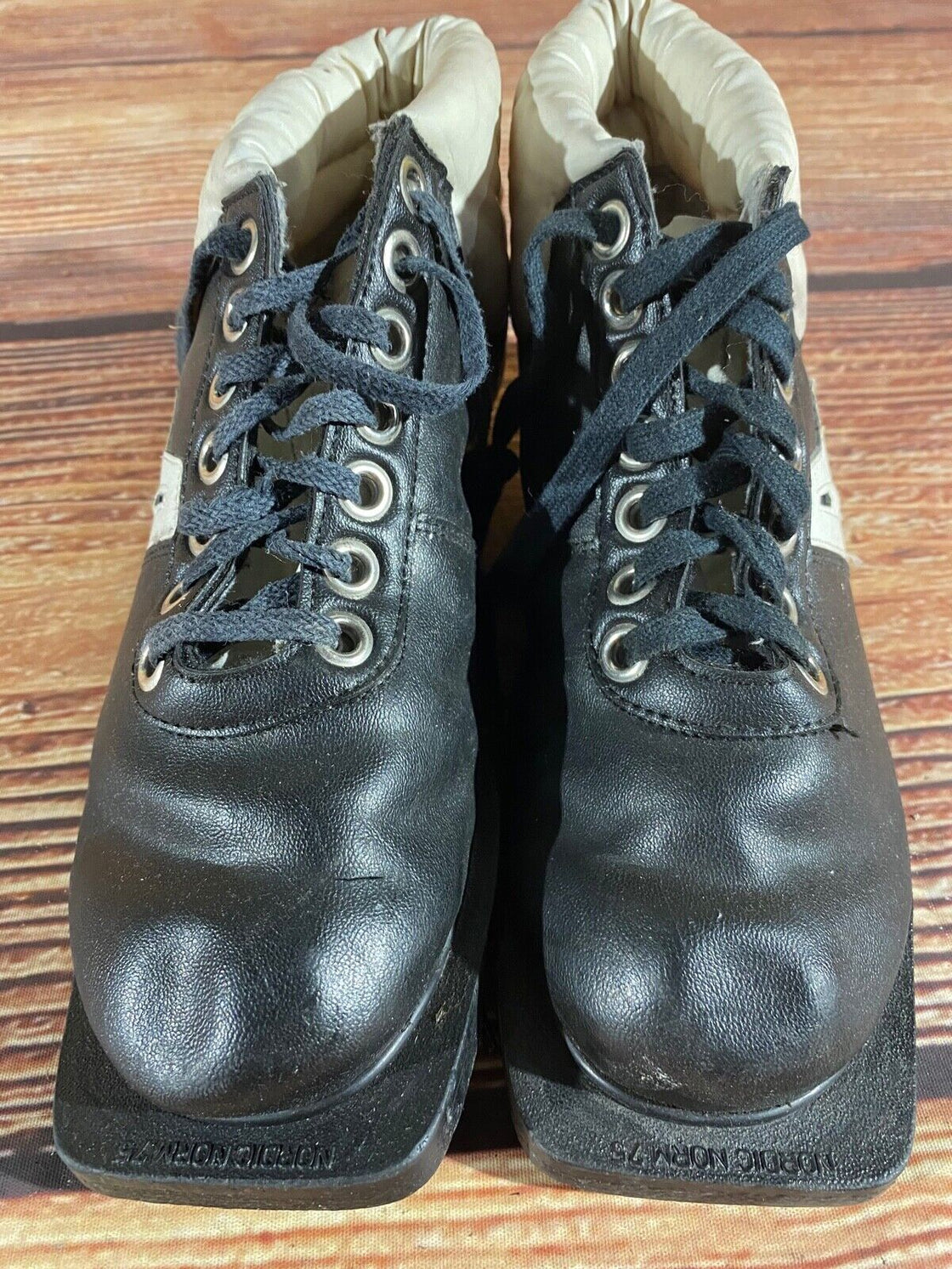 Alpina Retro Vintage Nordic Norm Ski Boots Size EU39 US7 NN 75mm