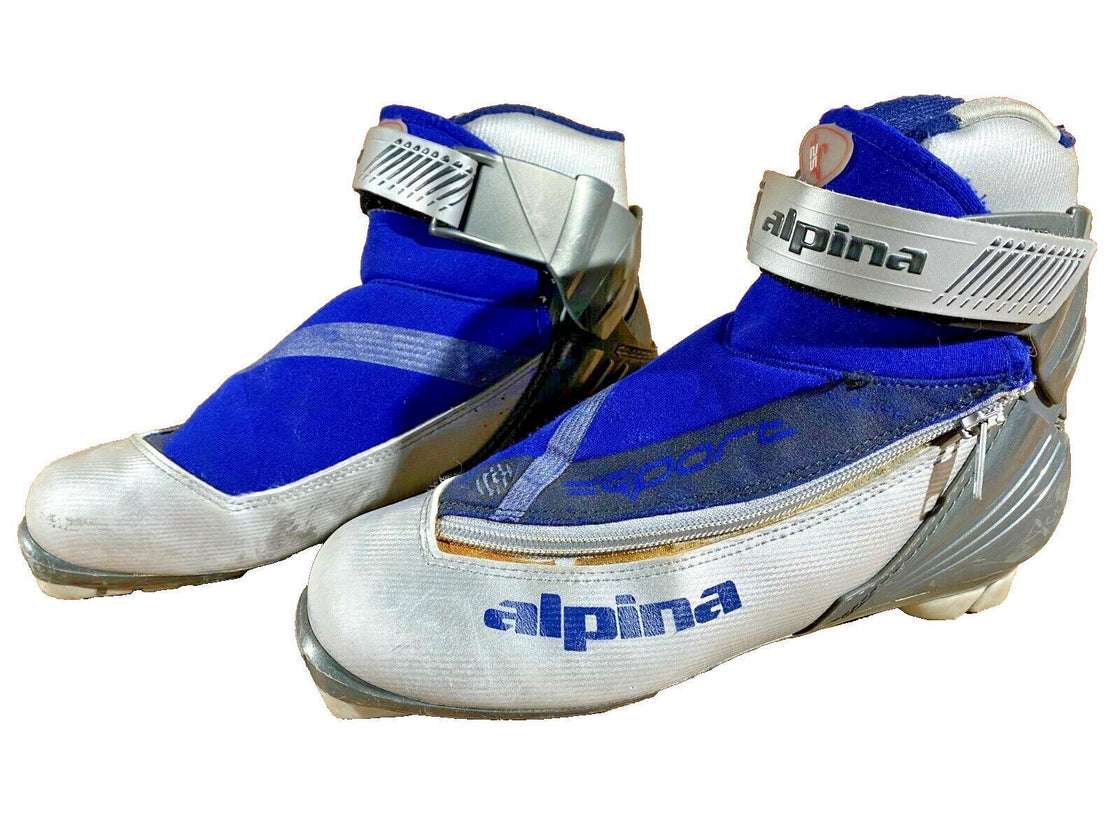 Alpina SP25 Cross Country Ski Boots Size EU40 US7.5 for NNN 802