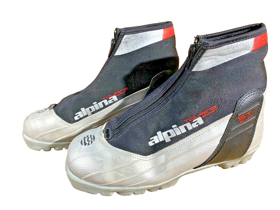 Alpina ST10 JR Nordic Cross Country Ski Boots Size EU37 US5for NNN bindings