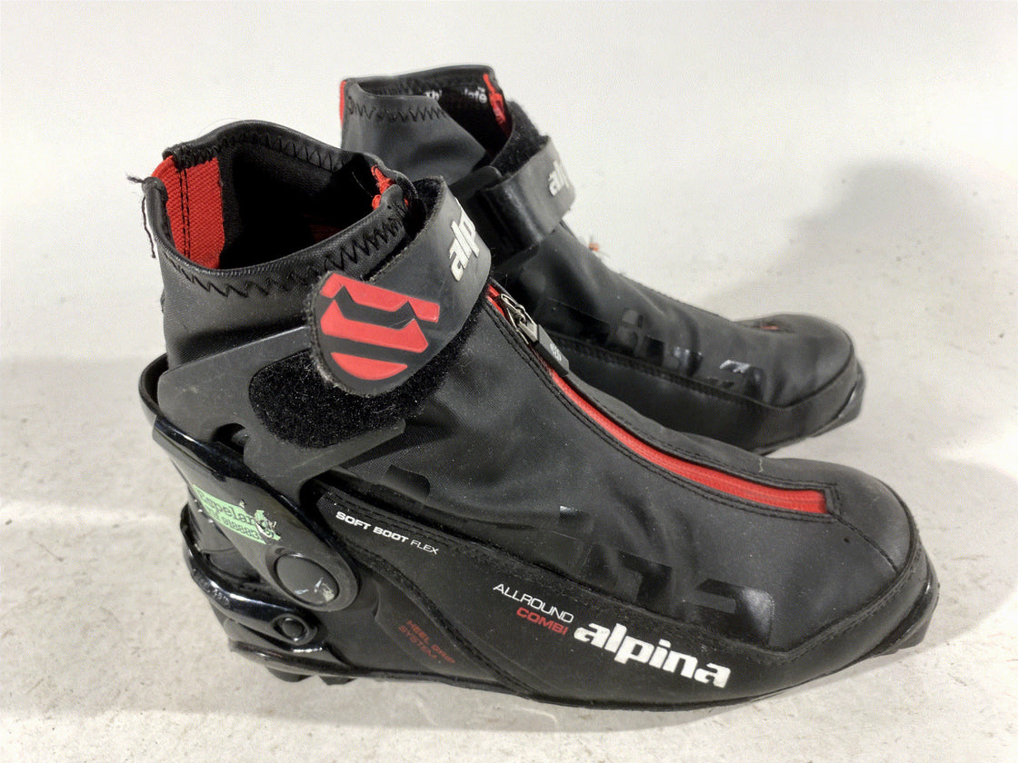 Alpina All Round Combi Nordic Cross Country Ski Boots Size EU37 US5.5 NNN 427