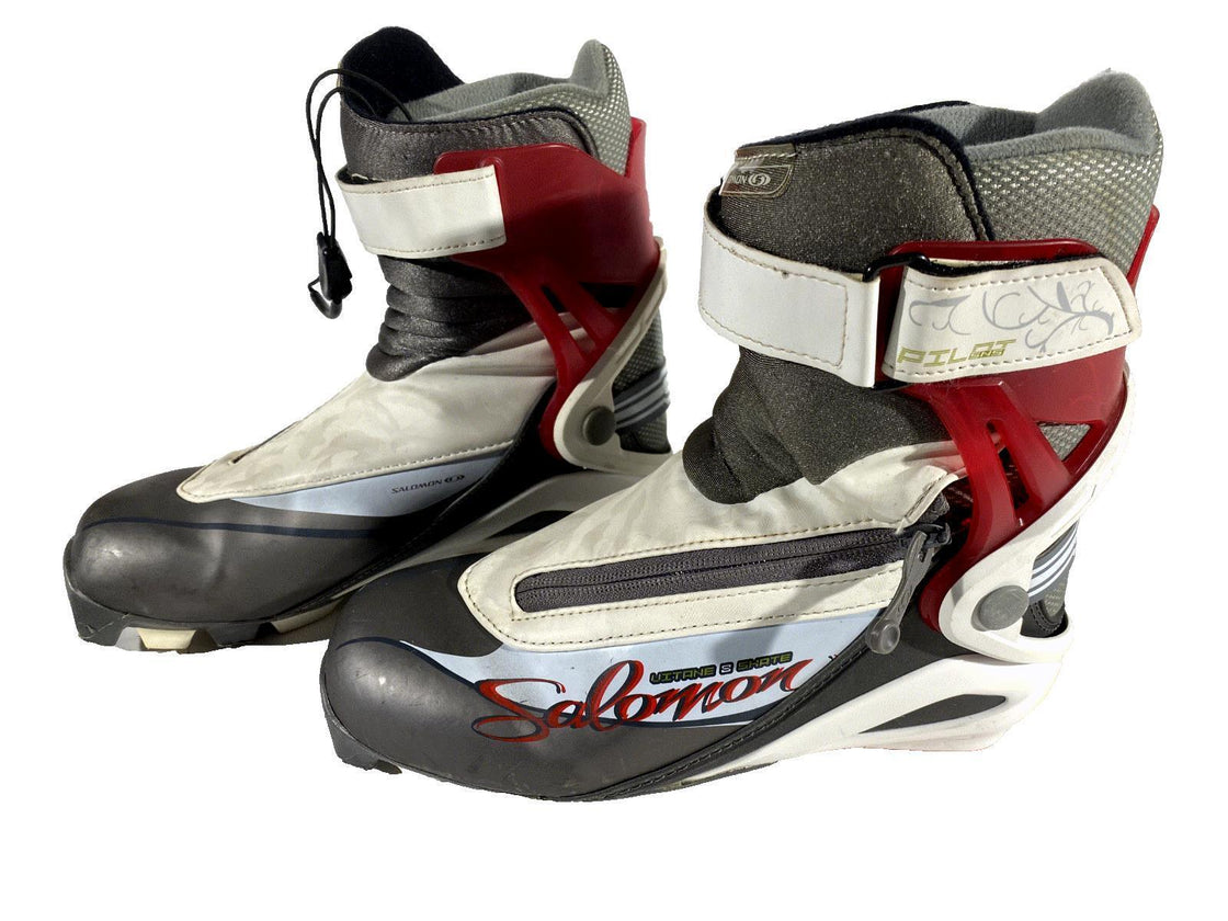 SALOMON Vitane Skate 8 Cross Country Ski Boots Size EU36 US6 for SNS Pilot