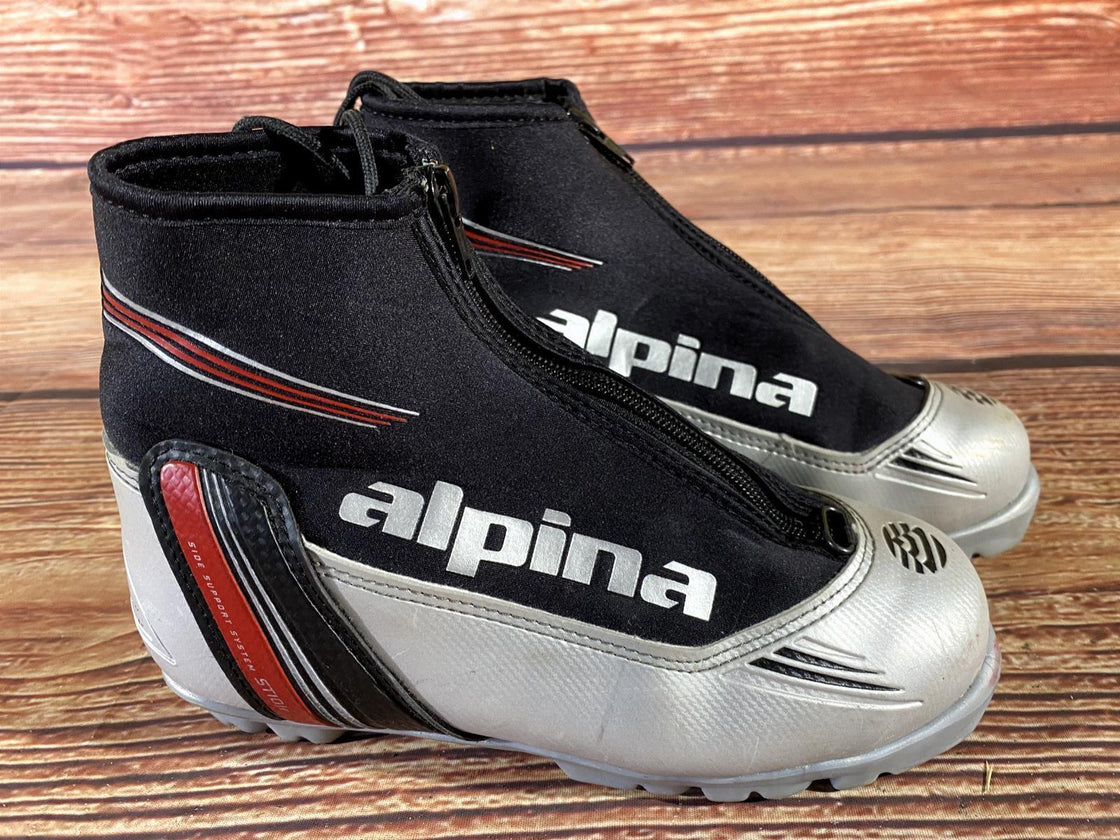 Alpina ST10 Nordic Cross Country Ski Boots Size EU37 US5.5 for NNN 783
