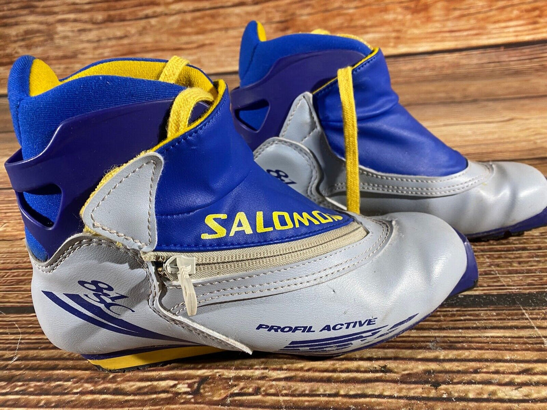 Salomon 8.1 SC Nordic Cross Country Ski Boots Size EU37 1/3 US5.5 for SNS Profil