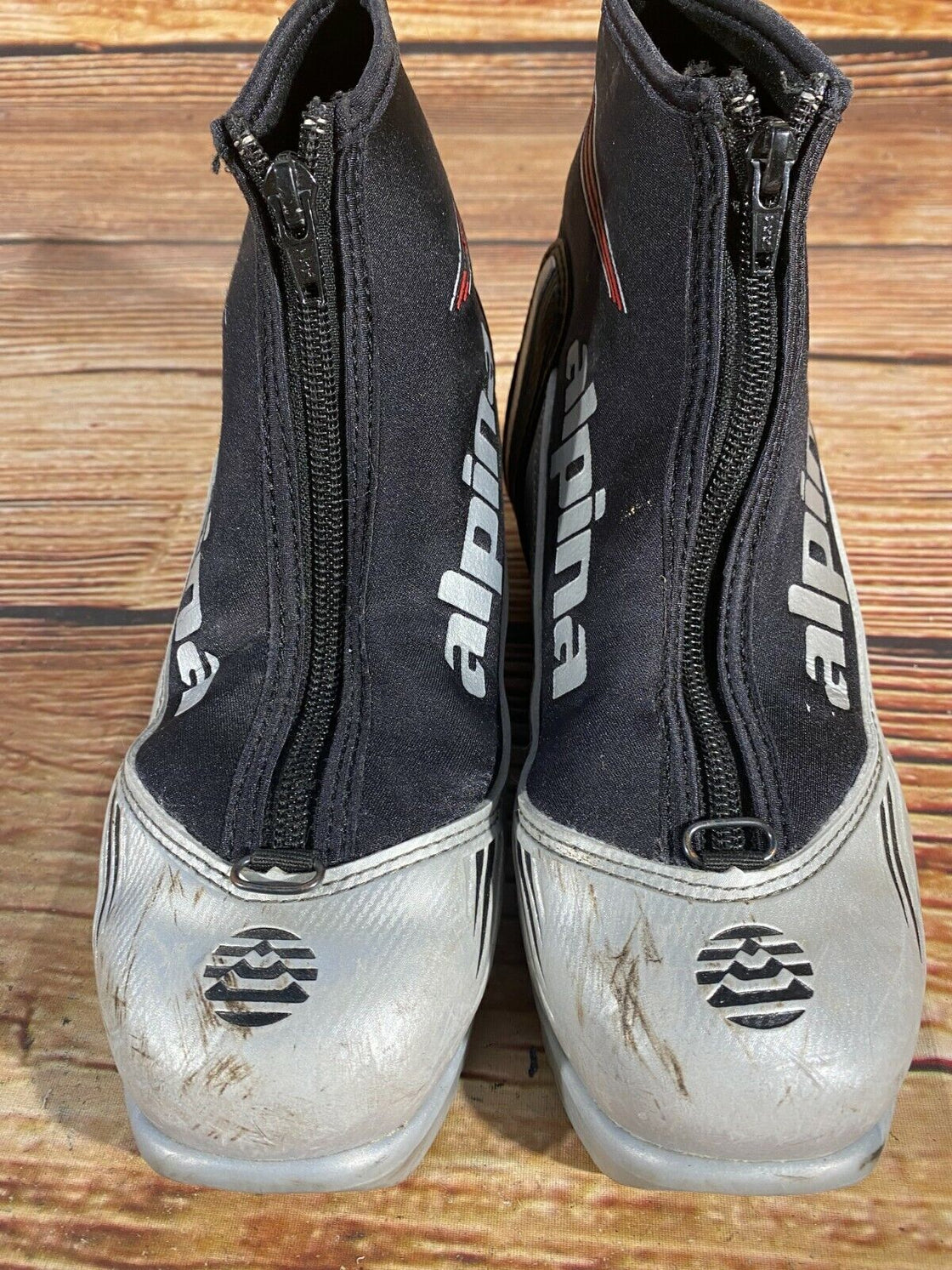 Alpina ST10 Nordic Cross Country Ski Boots Size EU36 US4.5 NNN bindings