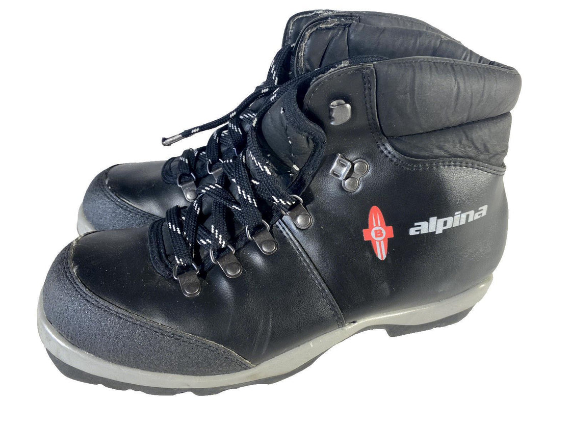 Alpina Alpitex Back Country Nordic Cross Country Ski Boots Size EU39 US7 NNN BC