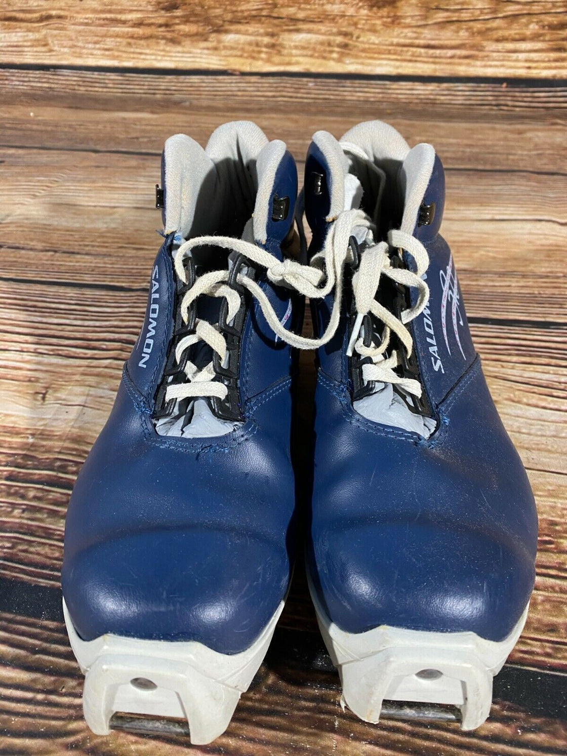 SALOMON 3.0 Nordic Cross Country Ski Boots Size EU40 US7.5 SNS profil