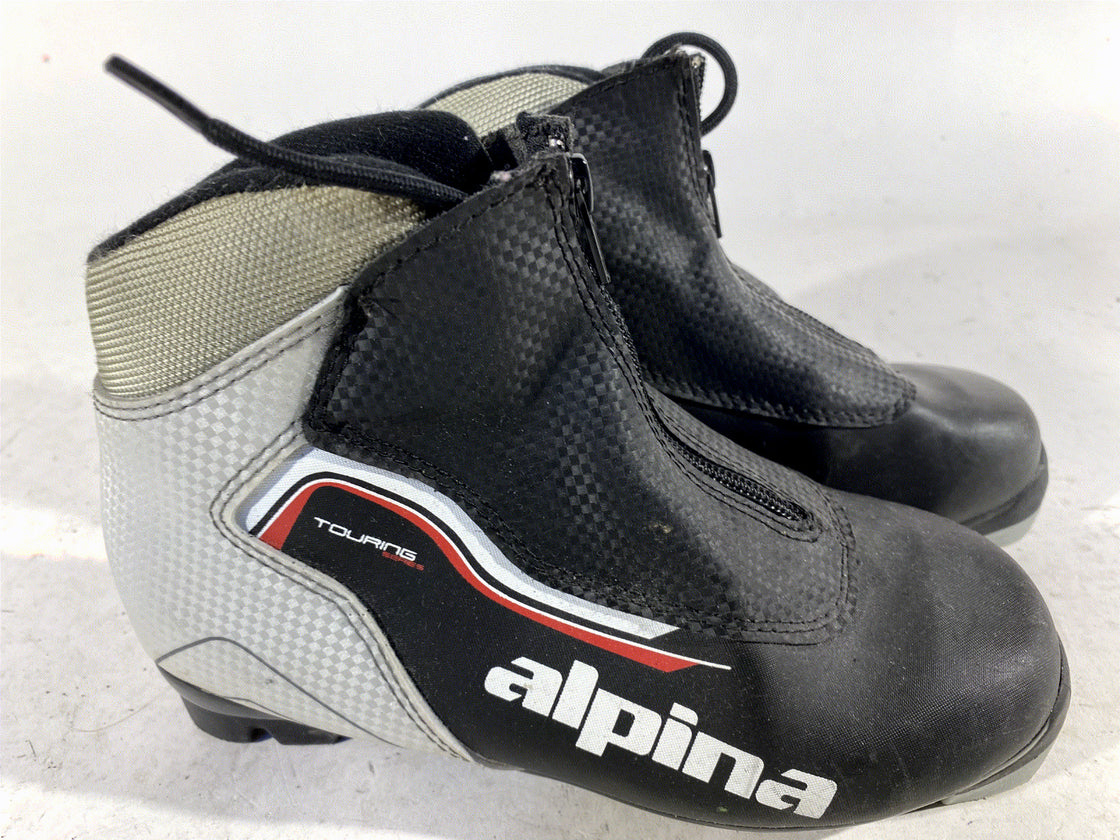 Alpina T8 Touring Nordic Cross Country Ski Boots Size EU36 US4.5 NNN 302