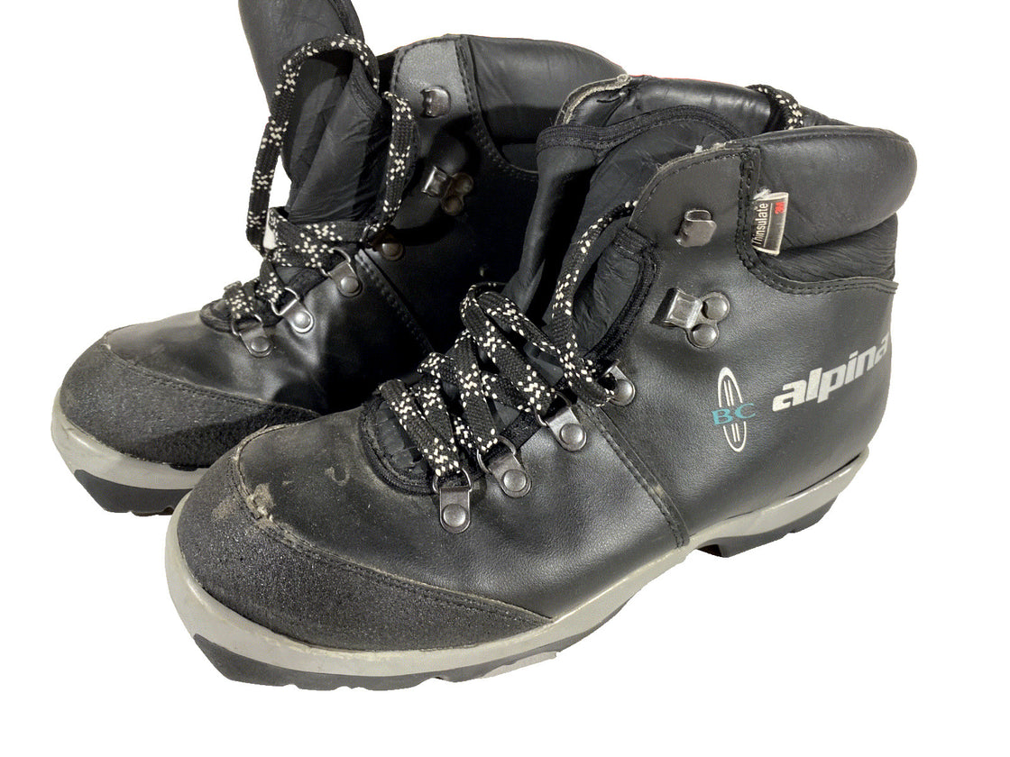 Alpina Alpitex Back Country Nordic Cross Country Ski Boots Size EU39 US7 NNN BC