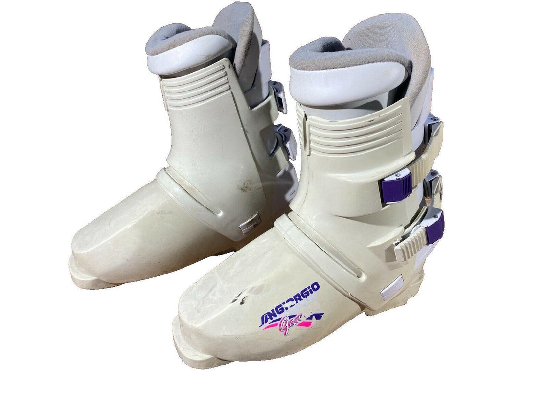 SANGIORGIO Vintage Alpine Ski Boots Size Mondo 252 mm, Outer Sole 295 mm DH50