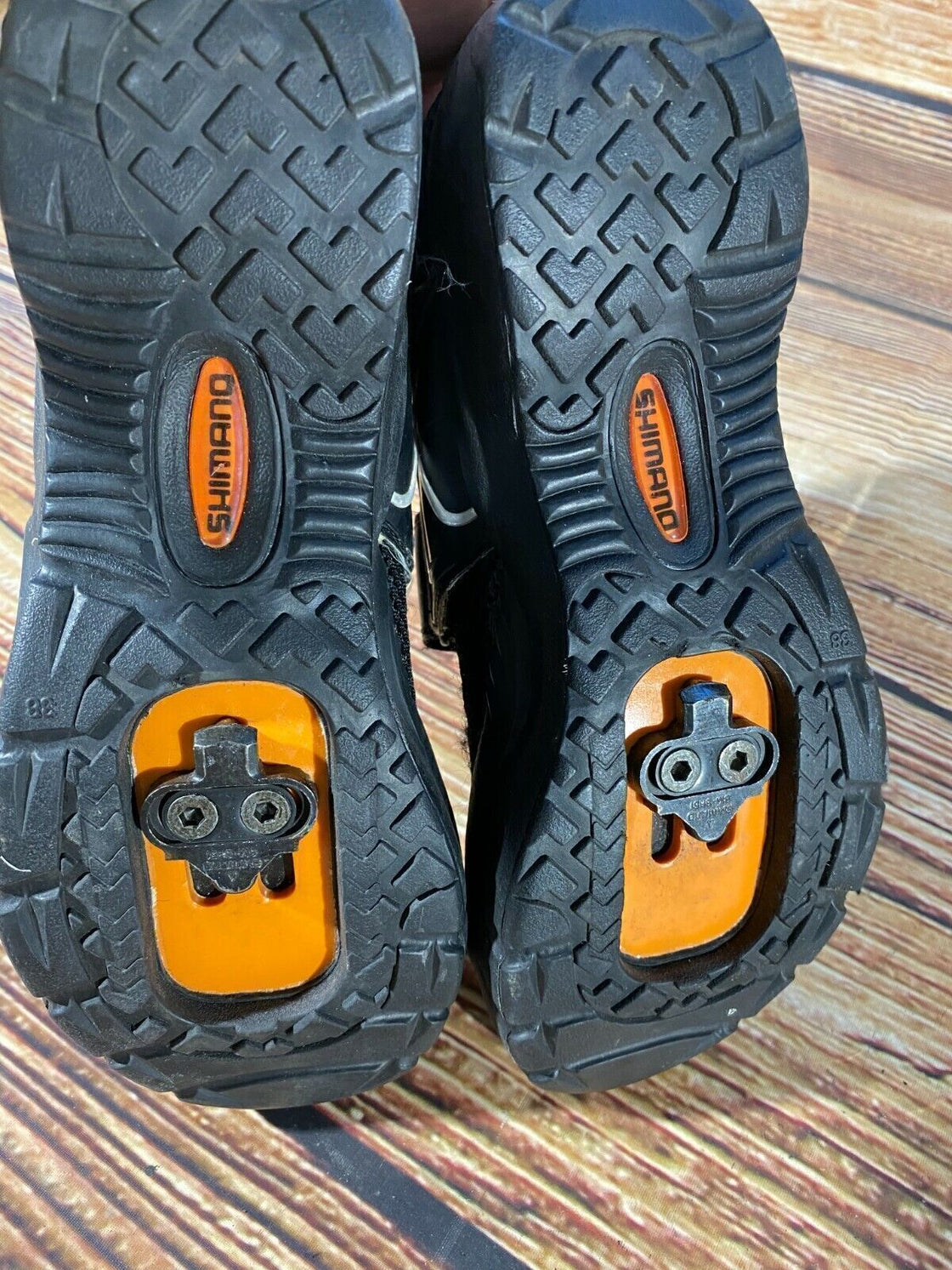 SHIMANO Cycling MTB Shoes Mountain Biking Boots Size EU38 with Cleats