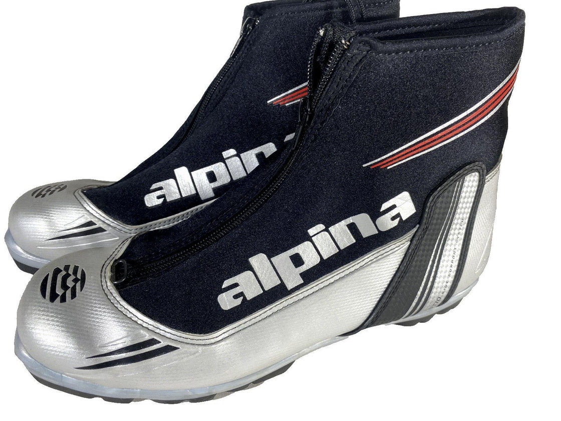 Alpina ST10 Cross Country Ski Boots Classic Size EU43 US9.5 NNN Rottefella 646