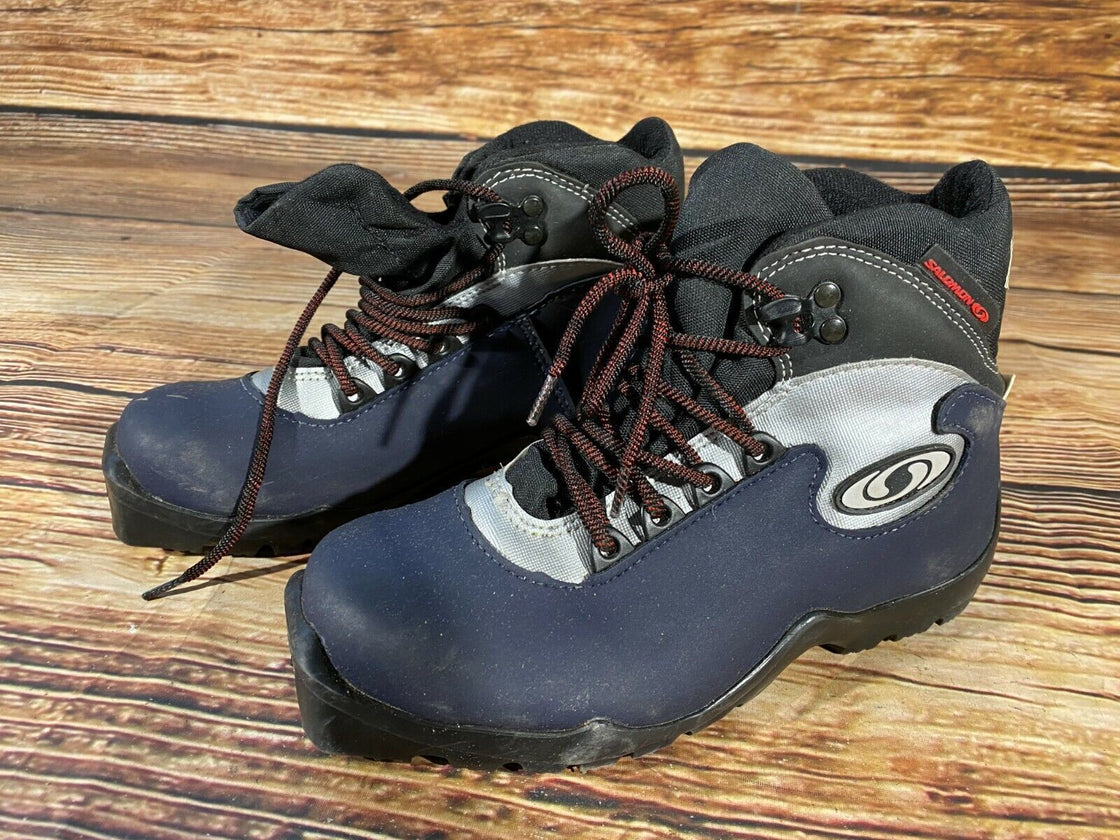 SALOMON Nordic Cross Country Ski Boots Size EU36 US4.5 SNS profile
