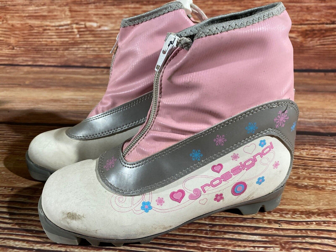 Rossignol Kids Nordic Cross Country Ski Boots Size EU35 US3.5 NNN O134