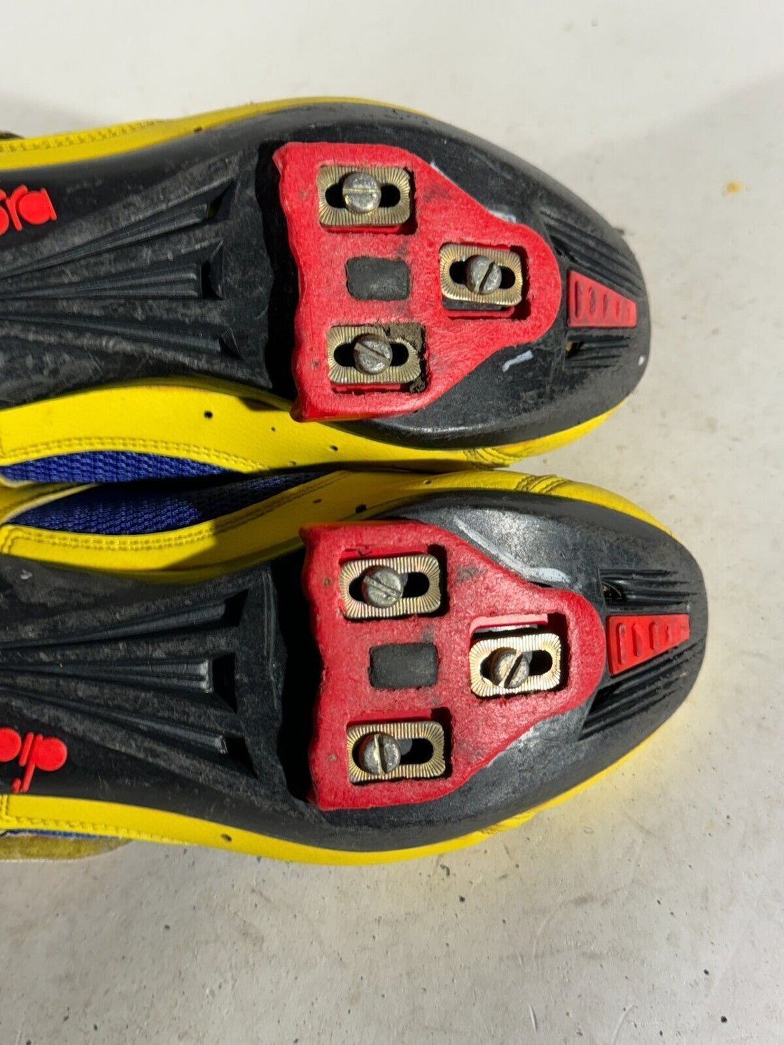 DIADORA Vintage Cycling Road Shoes EU42 US8 UK7 Mondo 258 cs524
