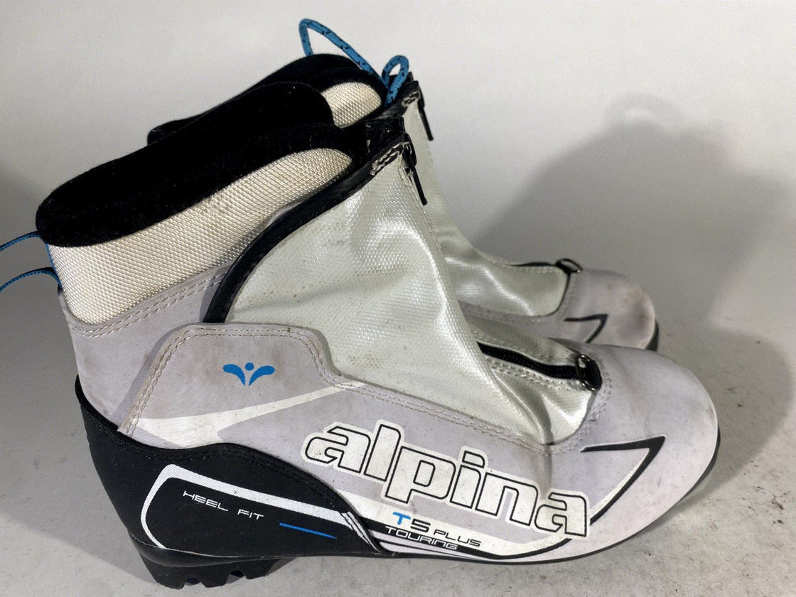 Alpina T5 Plus Touring Nordic Cross Country Ski Boots Size EU39 US7 NNN