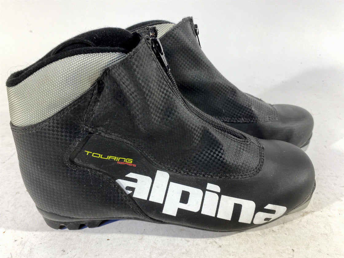 Alpina T8 Nordic Cross Country Touring Ski Boots Size EU43 US9.5 for NNN 324
