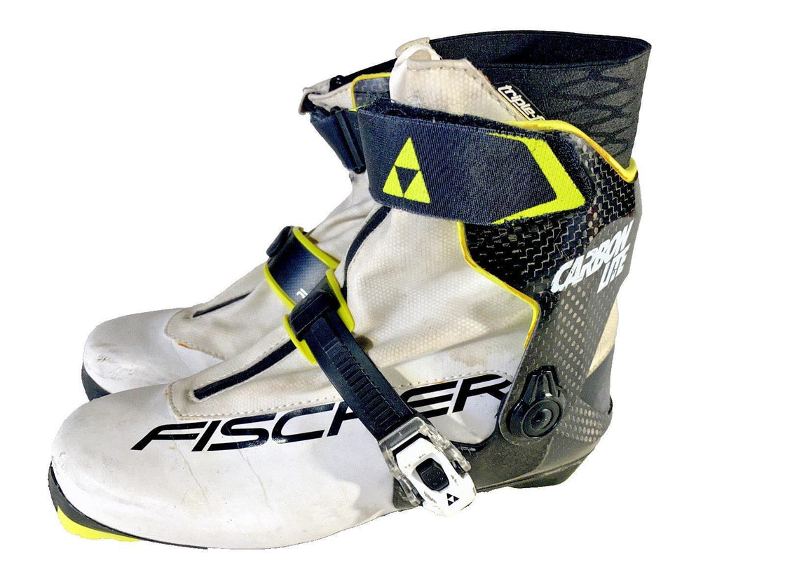 Fischer Skate Carbon Lite Nordic Cross Country Ski Boots Size EU40 US7.5 NNN