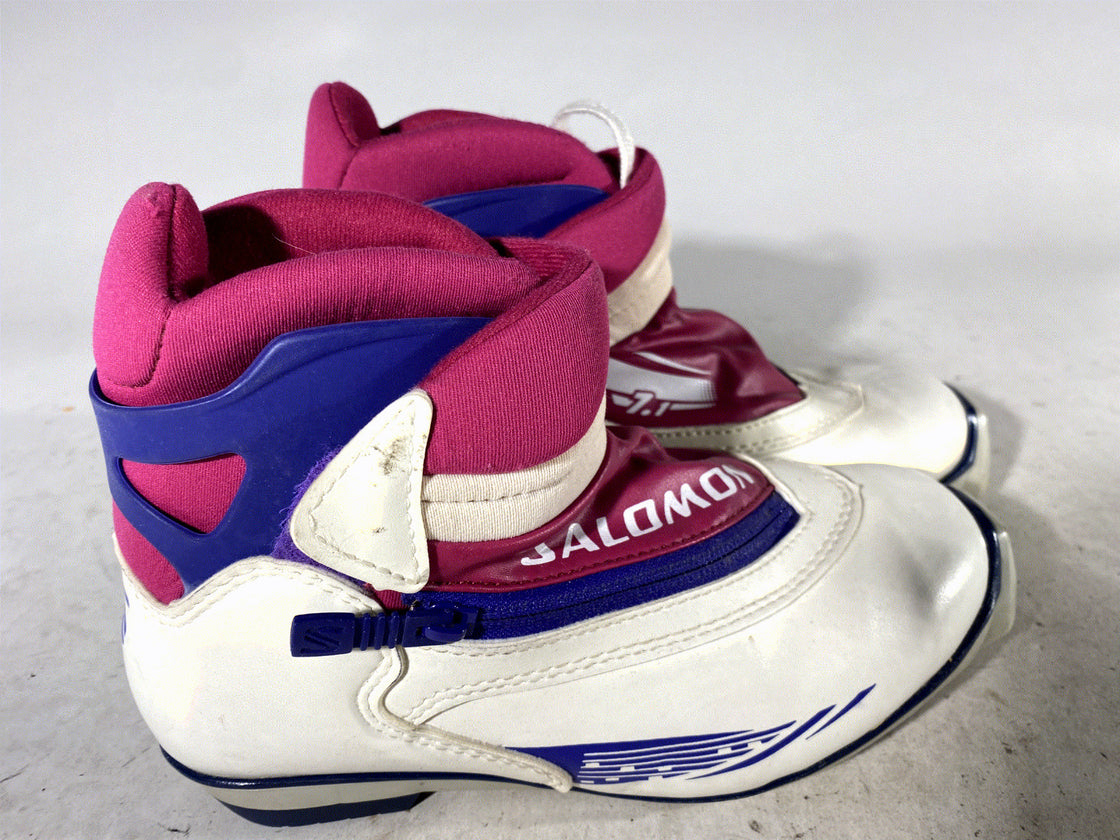 SALOMON Vitane Combi Cross Country Ski Boots Size EU38 US5.5 SNS Profil