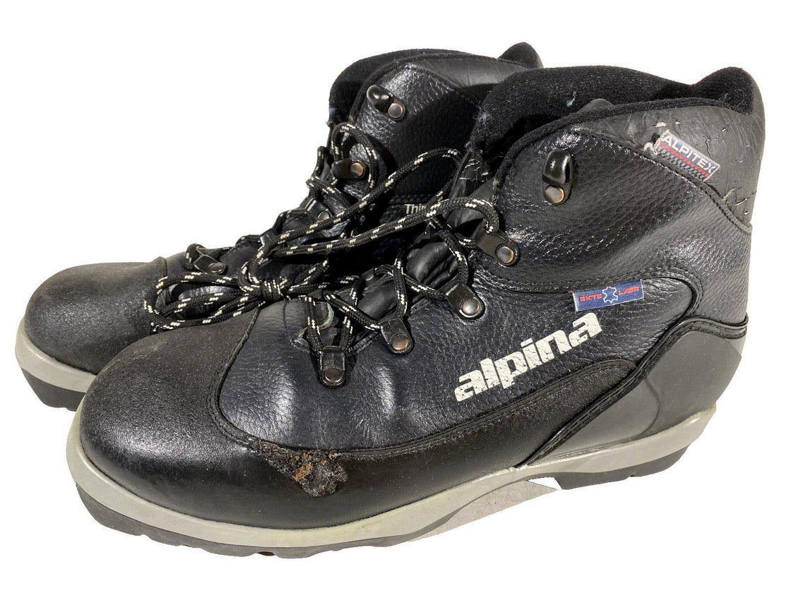 Alpina Alpitex Back Country Nordic Ski Boots Size EU43 US9.5 NNN BC