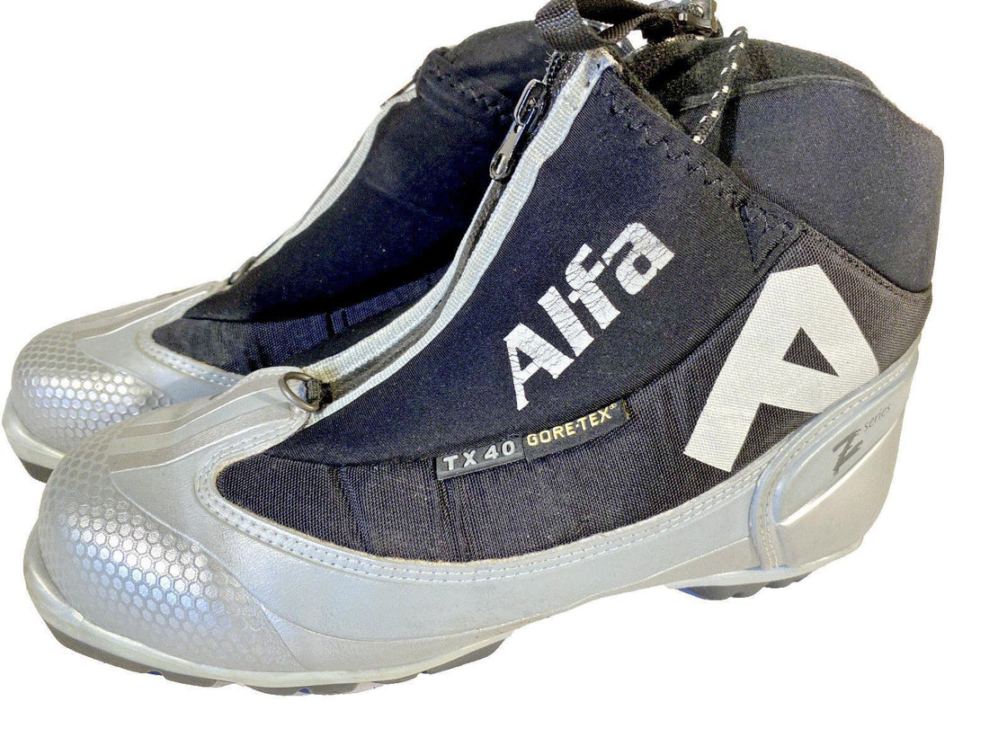Alfa TX40 Gore-tex Nordic Cross Country Ski Boots Size EU40 US7.5 NNN