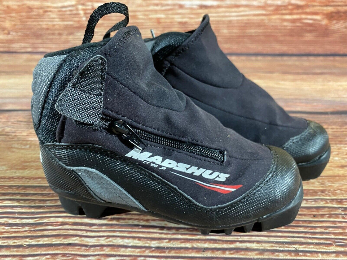 Madshus CT100jr Kids Nordic Cross Country Ski Boots Size EU28 US10.5 NNN M314