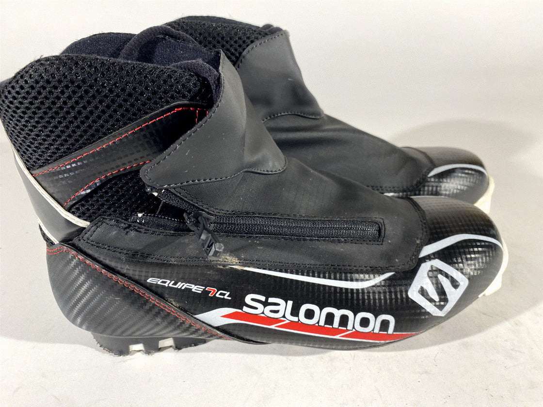 SALOMON Equipe 7CL Cross Country Ski Boots Size EU42 US8.5 SNS Pilot