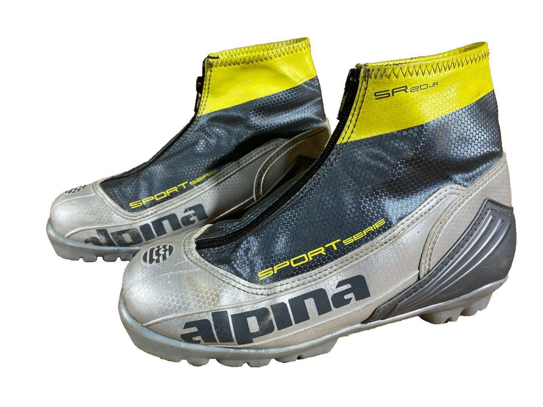 Alpina SR20 JR Nordic Cross Country Ski Boots Size EU36 US4.5 for NNN